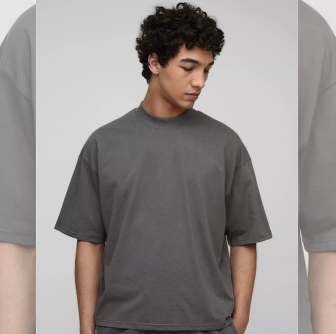 BOXY FIT HEAVYWEIGHT DOUBLE NECK
T-SHIRT