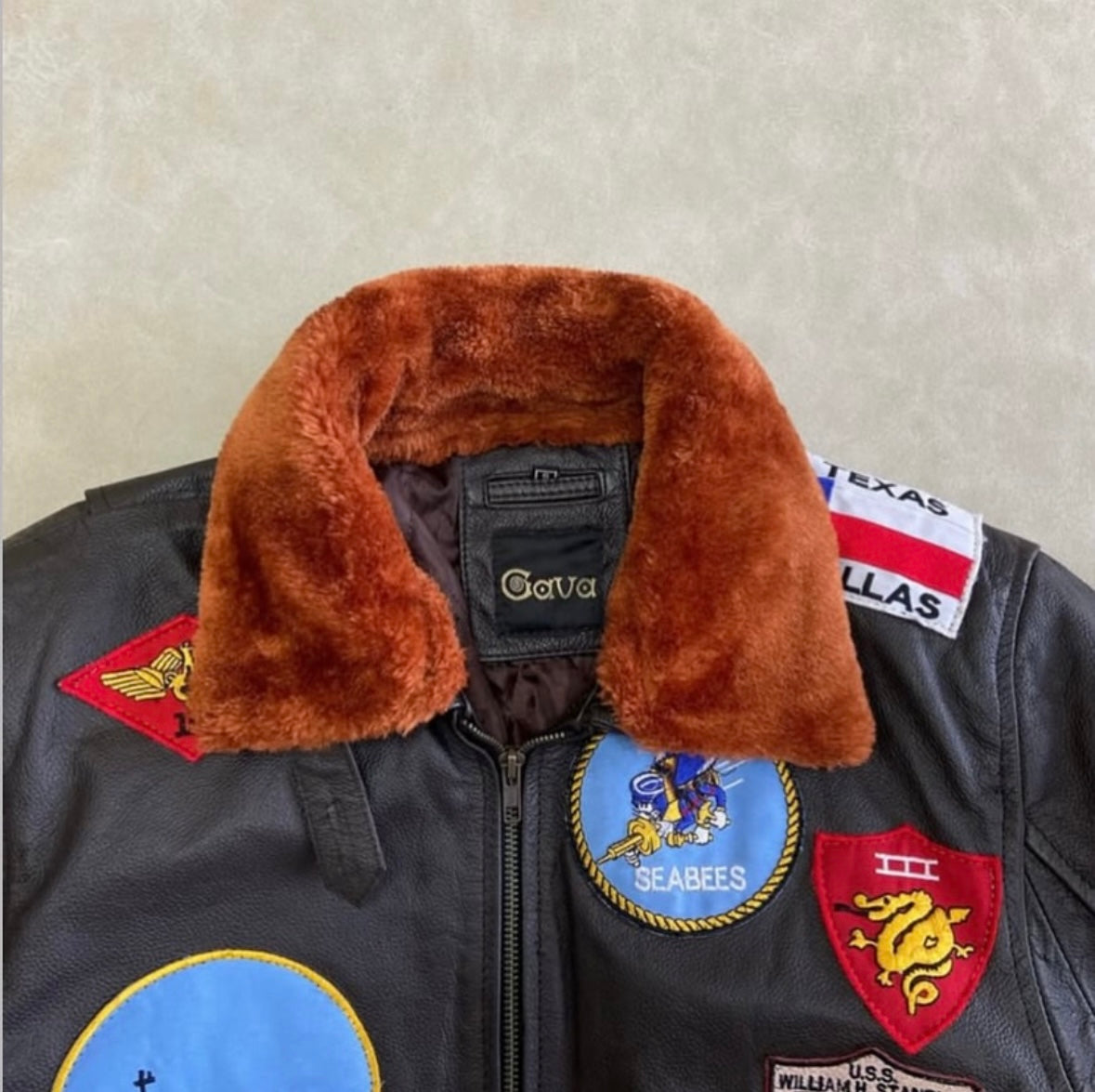 Top Gun Official Signature Series Leather Jacket