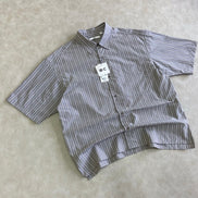 Uniqlo Broadcloth Oversized Shirt Short Sleeve