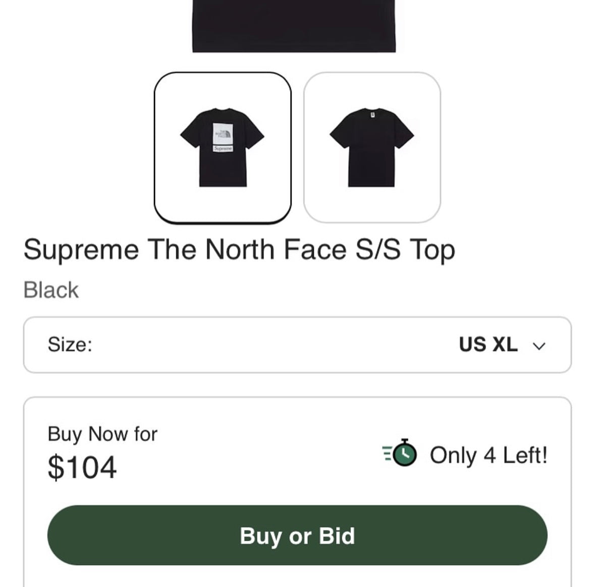 Supreme The North Face T-Shirt