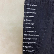 Rigid Slim Flare Patchwork Applique
Jeans
