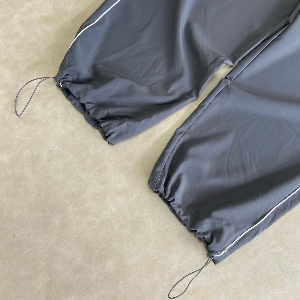 Elasticated Waist Side Stripe Parachute
Pants