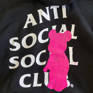 Anti Social Social Club Bearbrick Hoodie