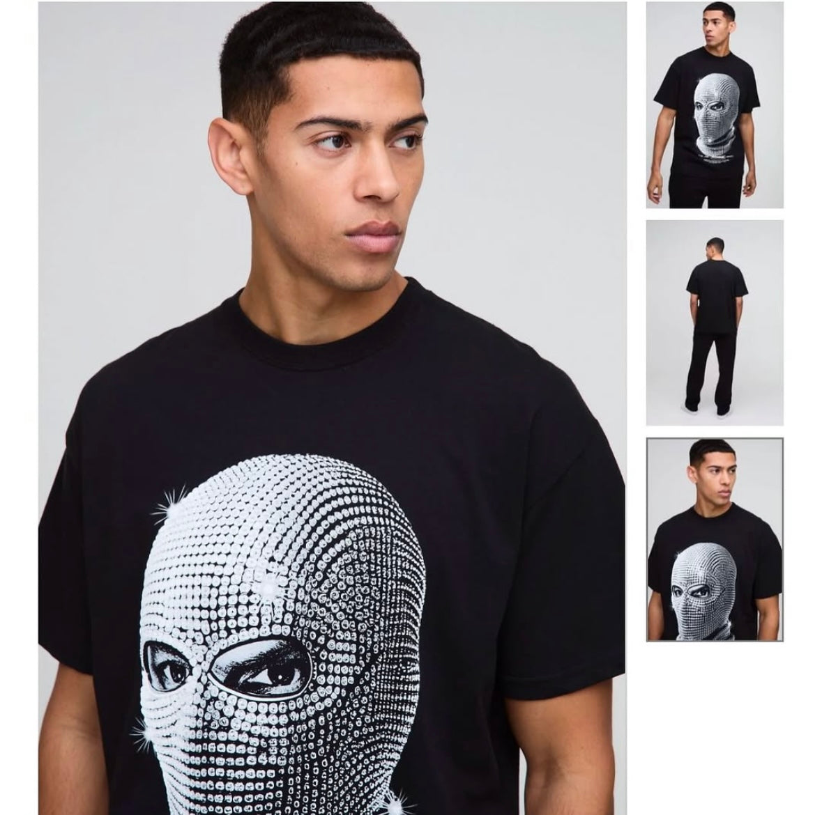 Oversized FaceMask TShirt