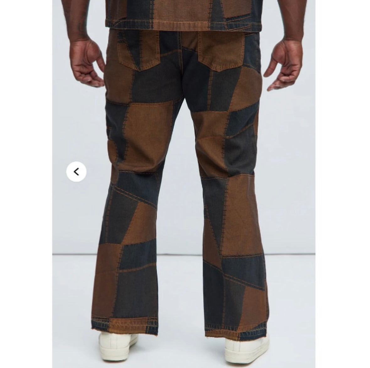 Verdugo Stacked Slim Flared Jeans