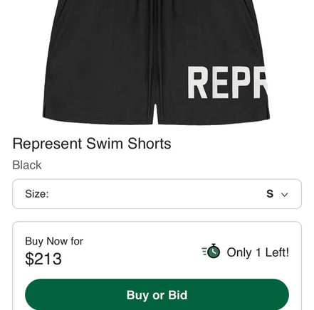 Represent Swim Shorts