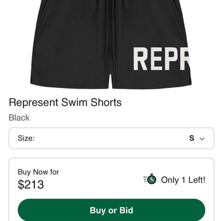 Represent Swim Shorts