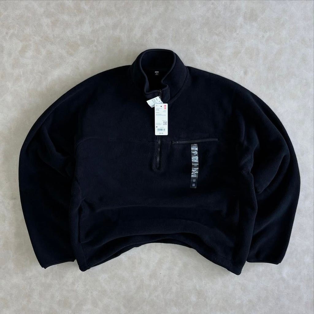 Uniqlo Fleece Half-Zip Oversized Pullover