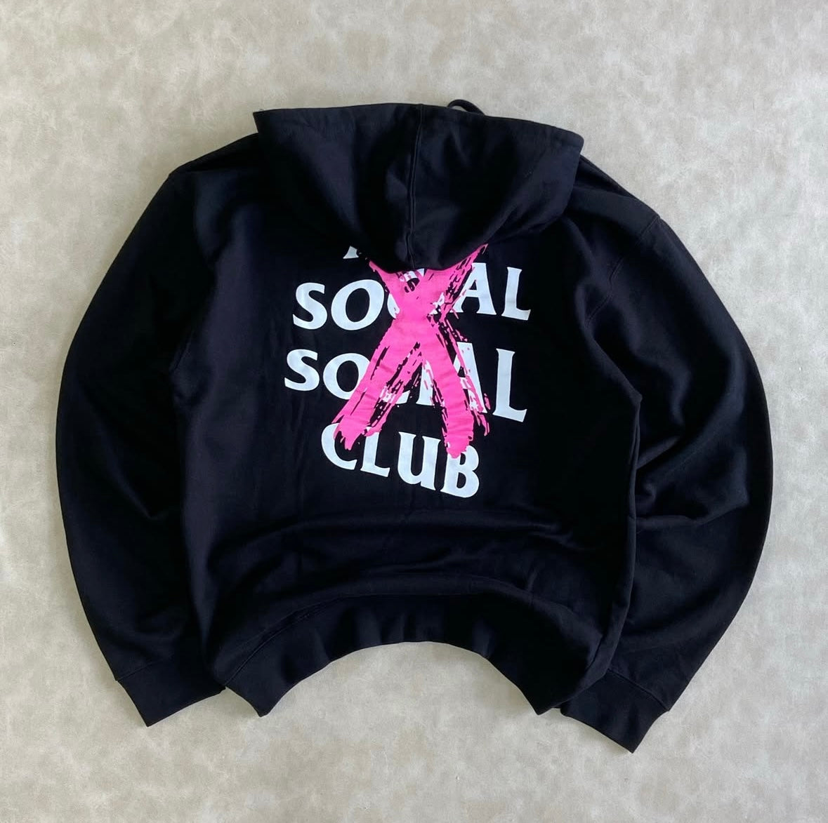 Anti Social Social Club Cancelled Hoodie
Black (Pink X)