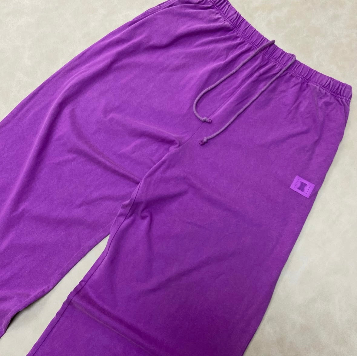 Savage X Fenty Washed Wide - Leg Purple Pants