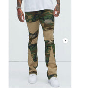 Got Something For You 	Flare Pants - Camouflage