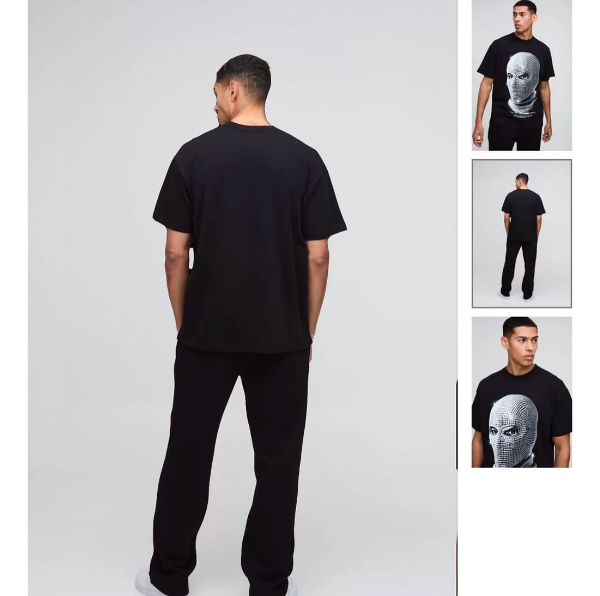 Oversized FaceMask TShirt