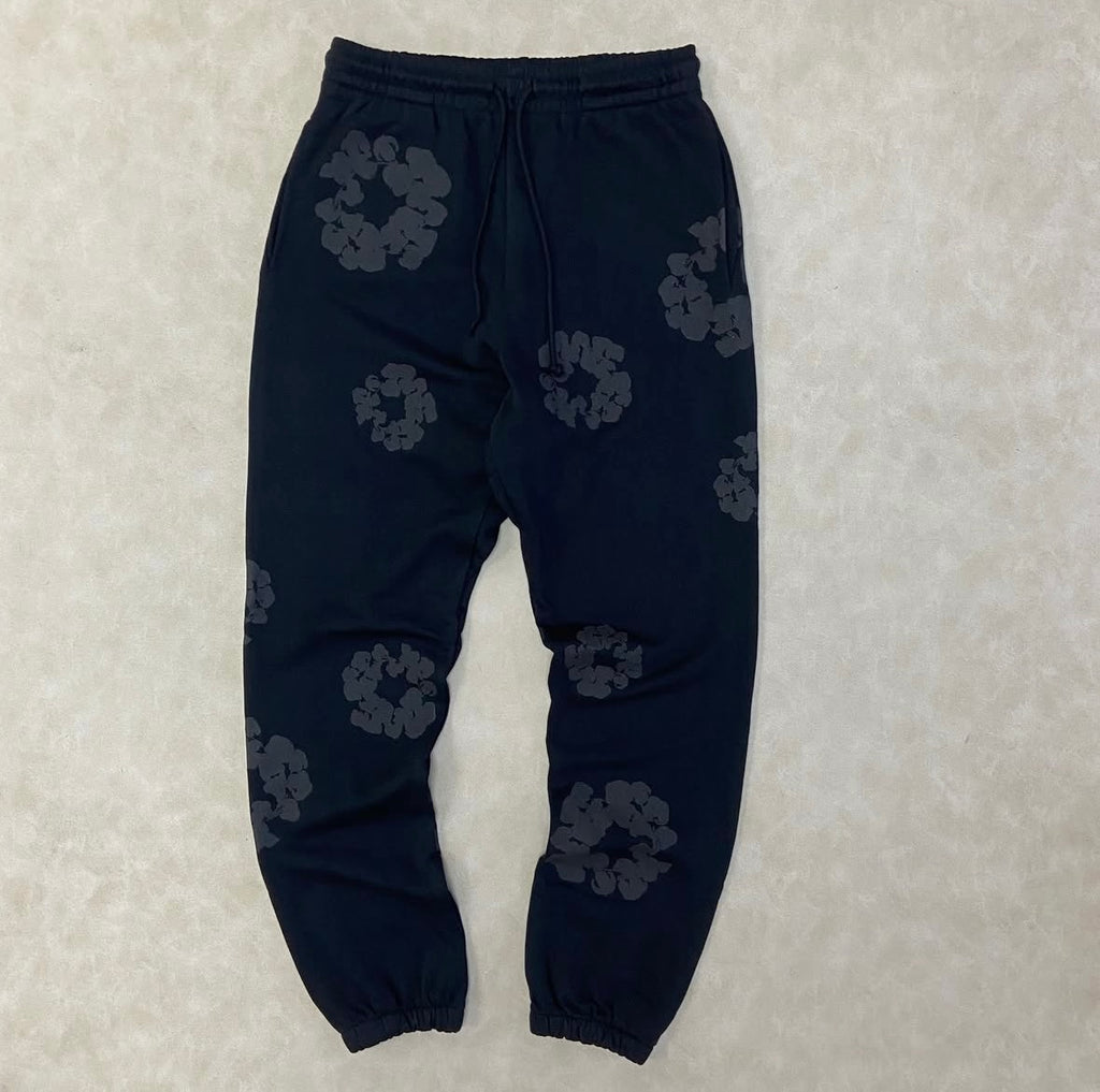 Denim Tears Black/Grey Sweatpants