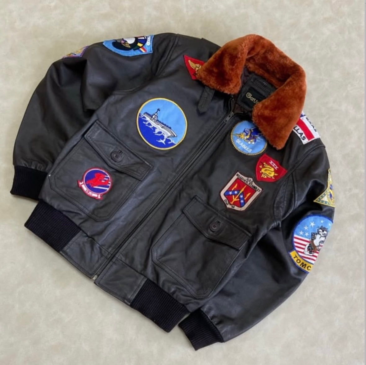 Top Gun Official Signature Series Leather Jacket