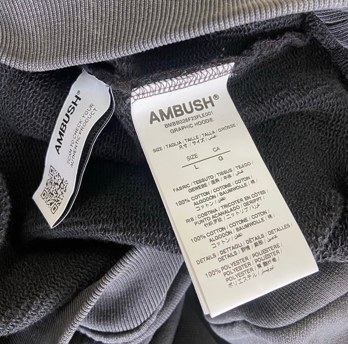 Ambush Heavy Weight Graphic Hoodie