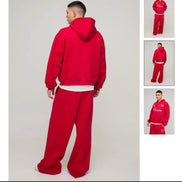 Oversized Boxy Homme 13 Zip Through
Extreme Wide Leg Tracksuit