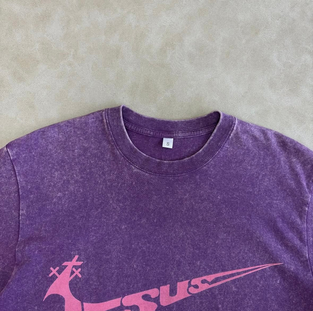 JESUS DI IT HEAVYWEIGHT WHASHED T-
Shirt