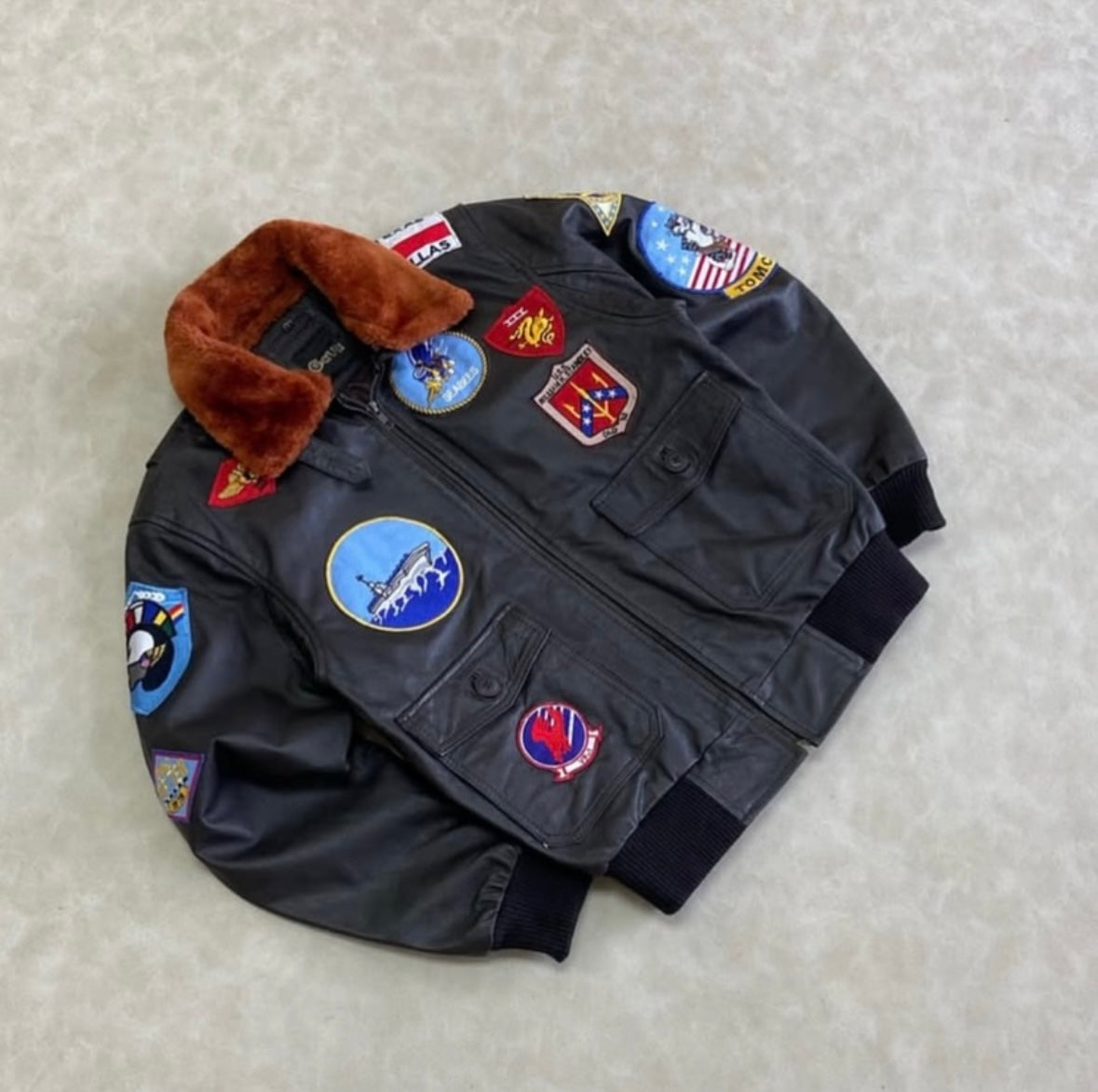Top Gun Official Signature Series Leather Jacket