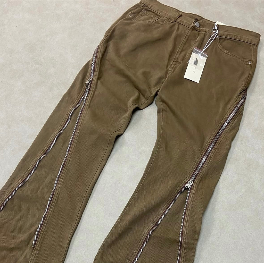 MNML D519 ZIPPER FLARE
DENIM