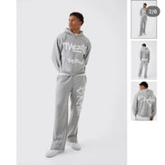 Straight-Leg Tracksuit With Hood