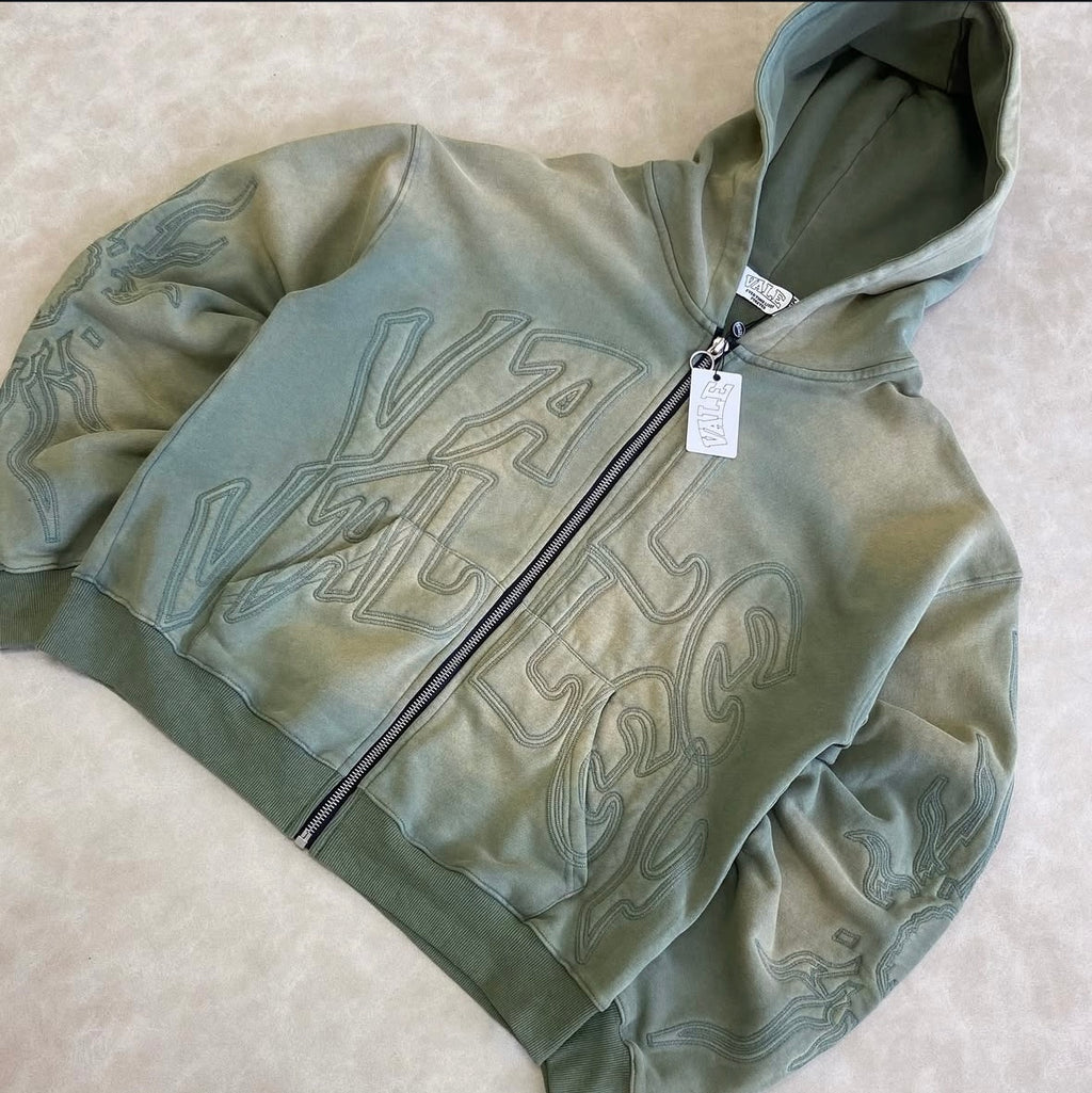 Vale Forever Valley Forest Zip Up Hoodie