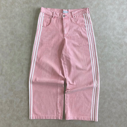 Heaven Can Wait Track Jeans Pink