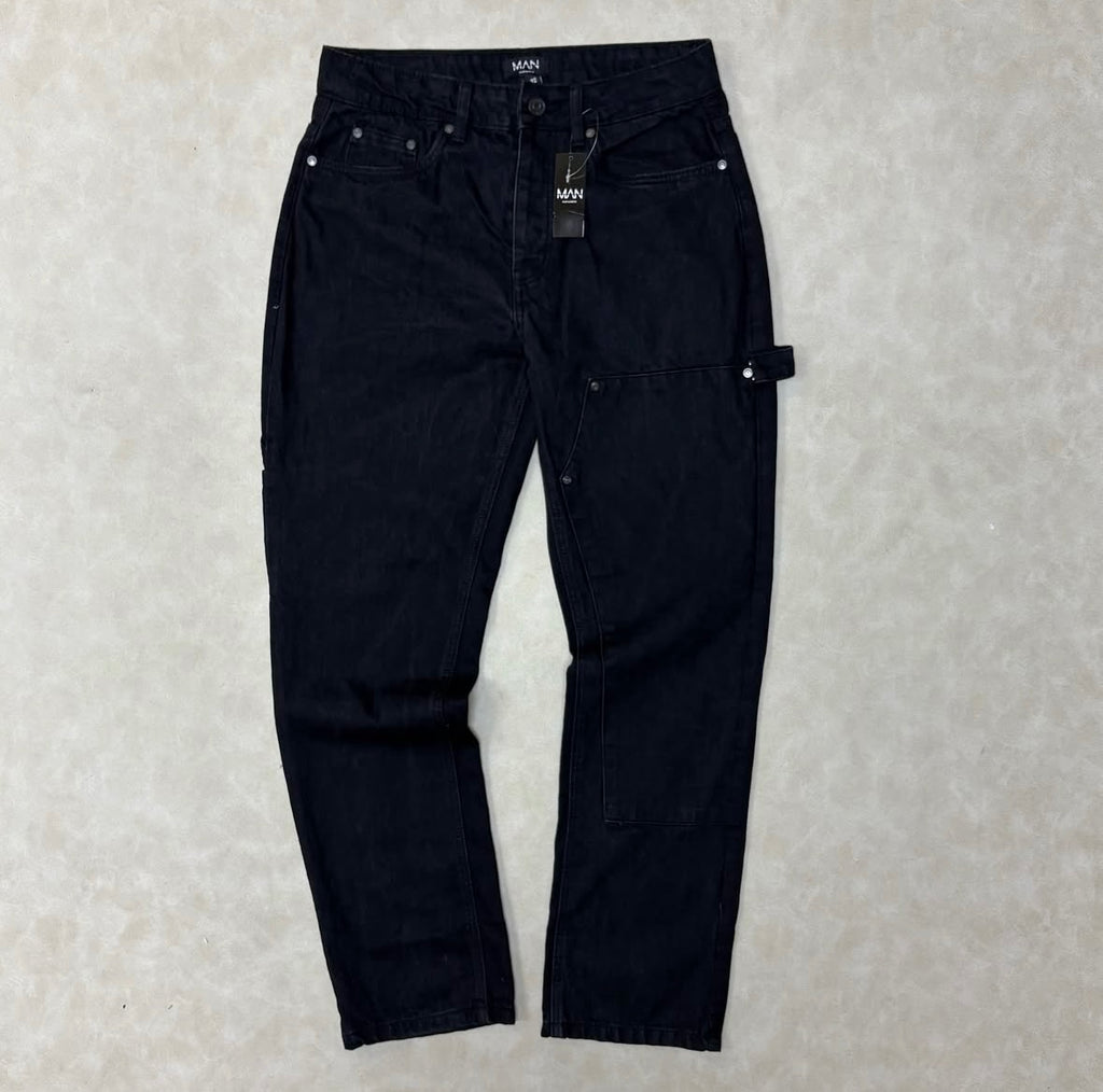 Straight Leg Carpenter Black