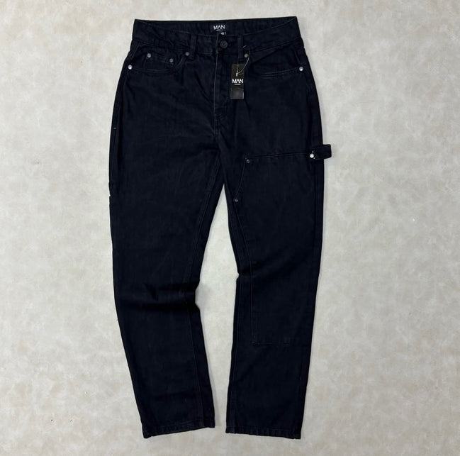 Straight Leg Carpenter Black