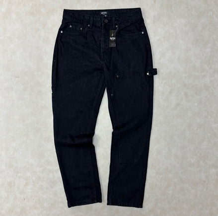 Straight Leg Carpenter Black