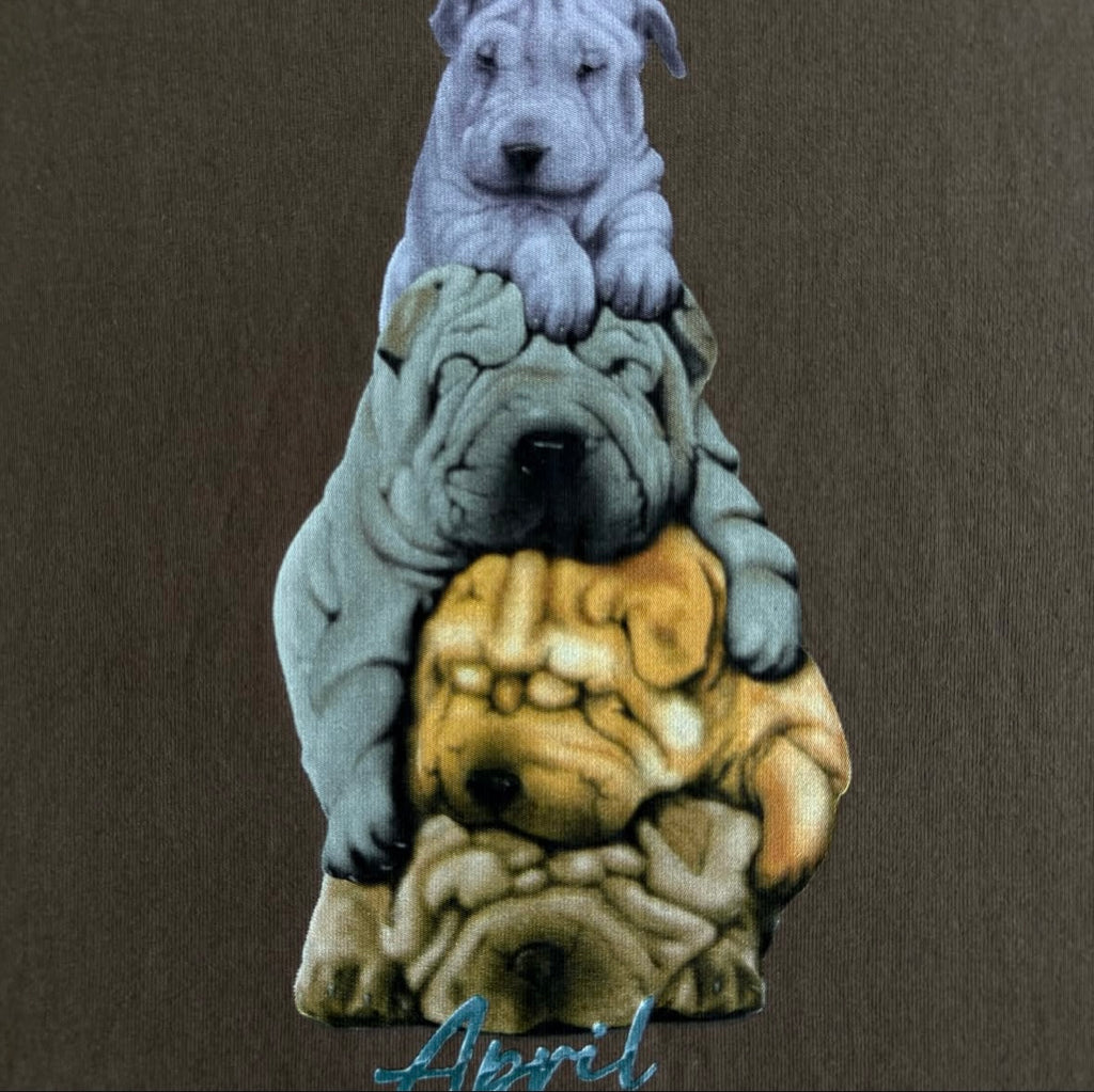 April The Dogs Tee - Washed