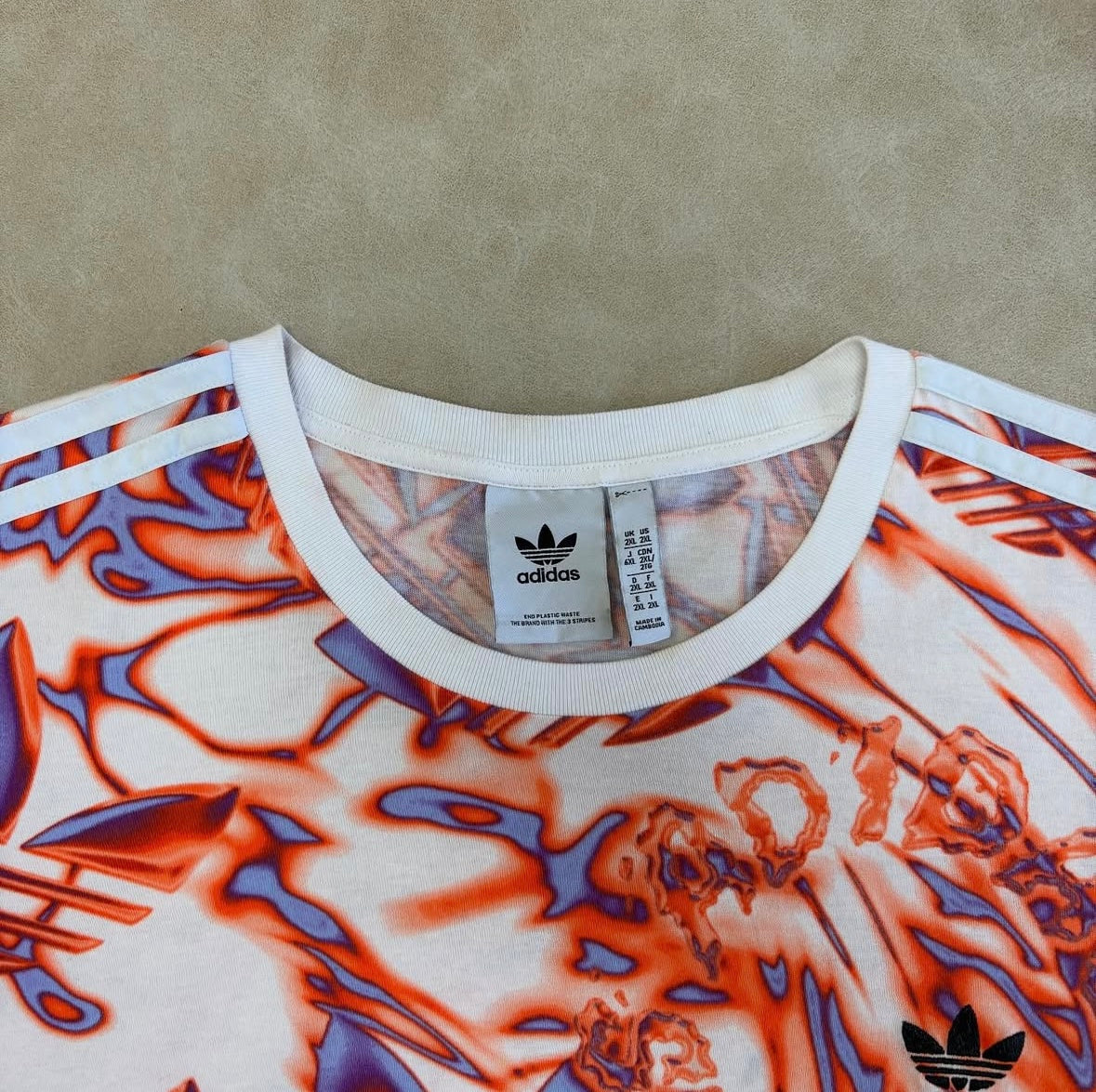 Adidas Originals Men's 3S All Over Print
T-Shirt