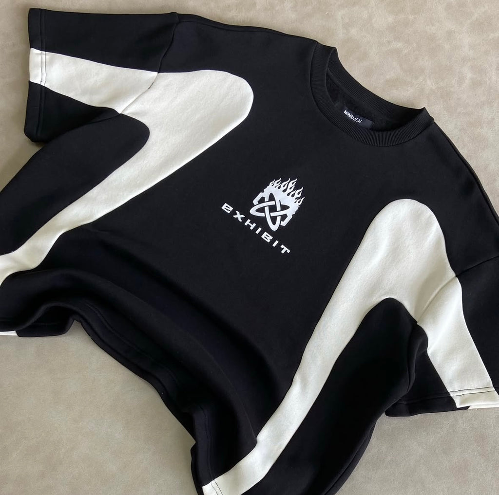 Tyson Exhibit Short-Sleeve Shirt - Black/ Blend