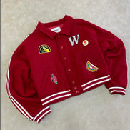 Waine Varsity Boxy Unisex Jacket