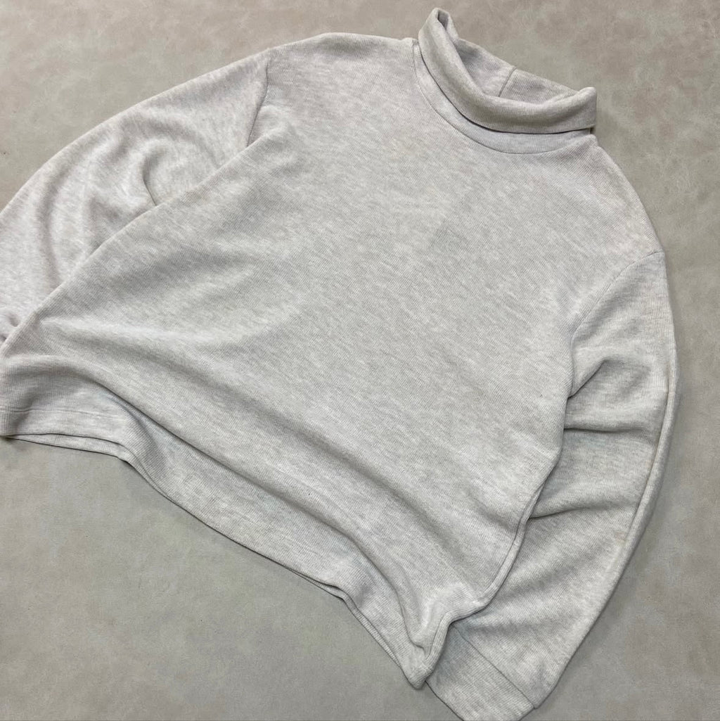 Uniqlo Fleece Ribbed High Neck