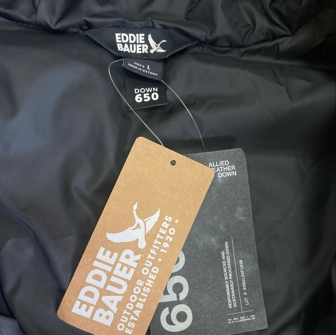 Eddie Bauer MicroLight Puffer Jacket