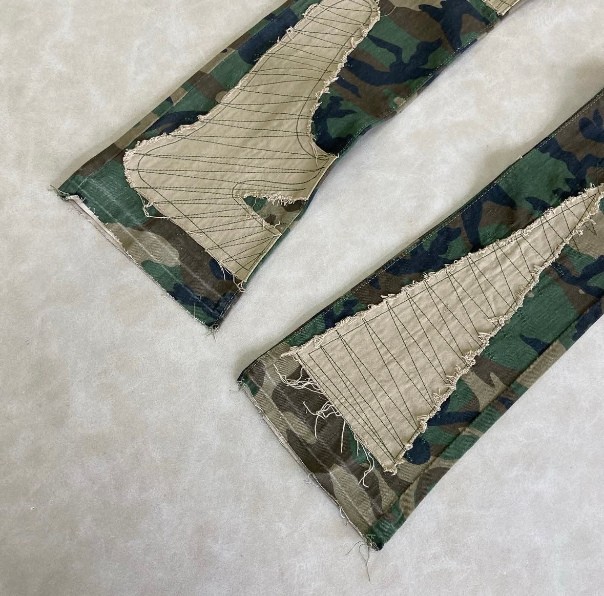 Got Something For You 	Flare Pants - Camouflage