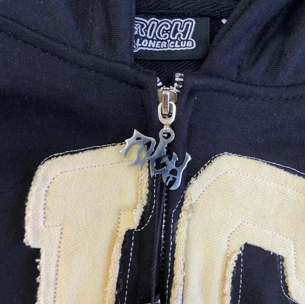 Y2k Patchwork Hoodie