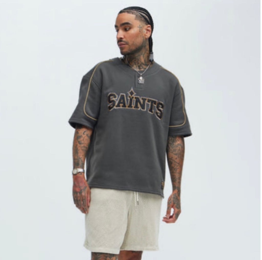 Saint Worldwide Short Sleeve Henley