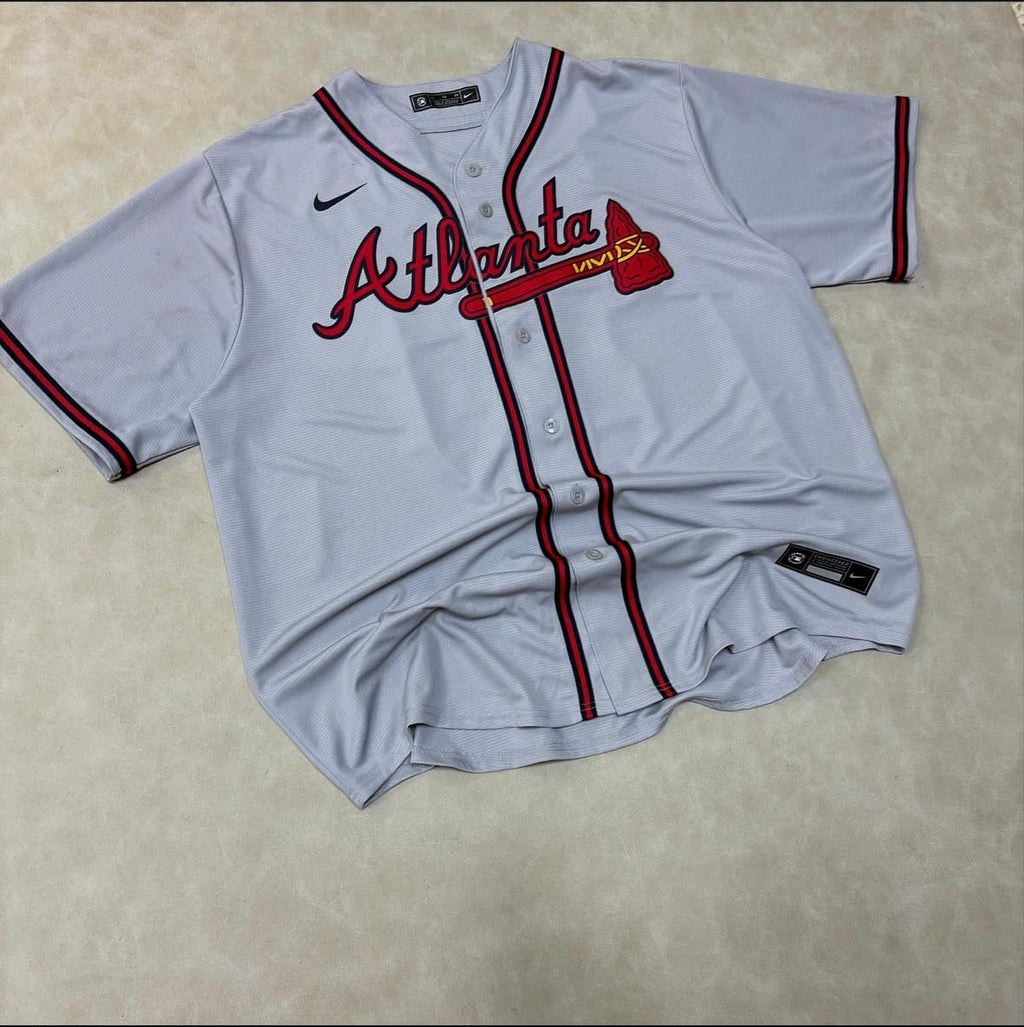 Jersey Nike Dri-FIT ADV de la MLB
Limited Ronald Acuña Jr. Atlanta Braves