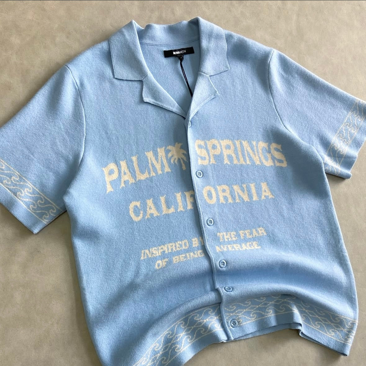 Palm Beach Club Short Sleeve Knitted
Cuban