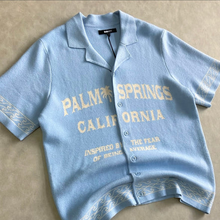 Palm Beach Club Short Sleeve Knitted
Cuban