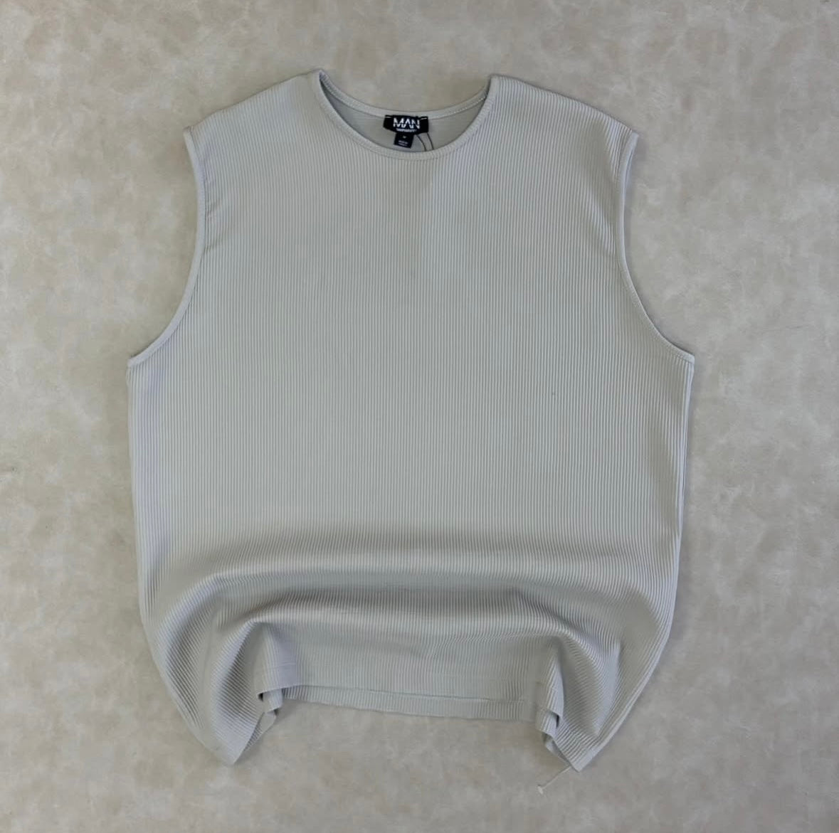 Oversized Pleated Tank