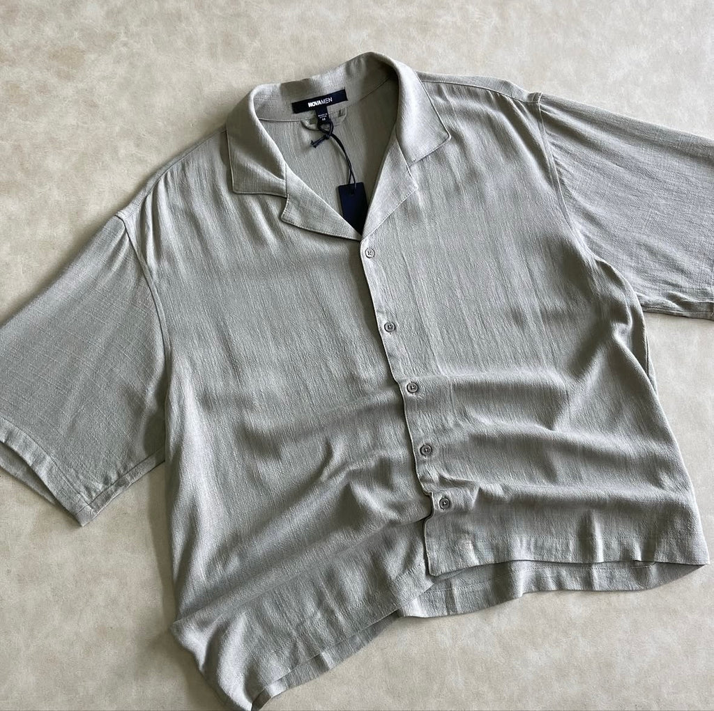 Jace Textured Shirt - Grey Jace Textured Shirt - Grey