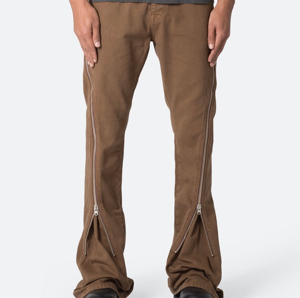 MNML D519 ZIPPER FLARE
DENIM