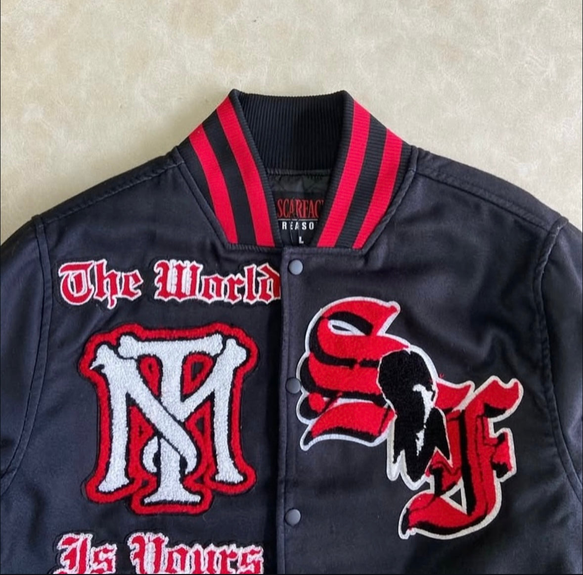 Reason X Scarface Varsity Jacket