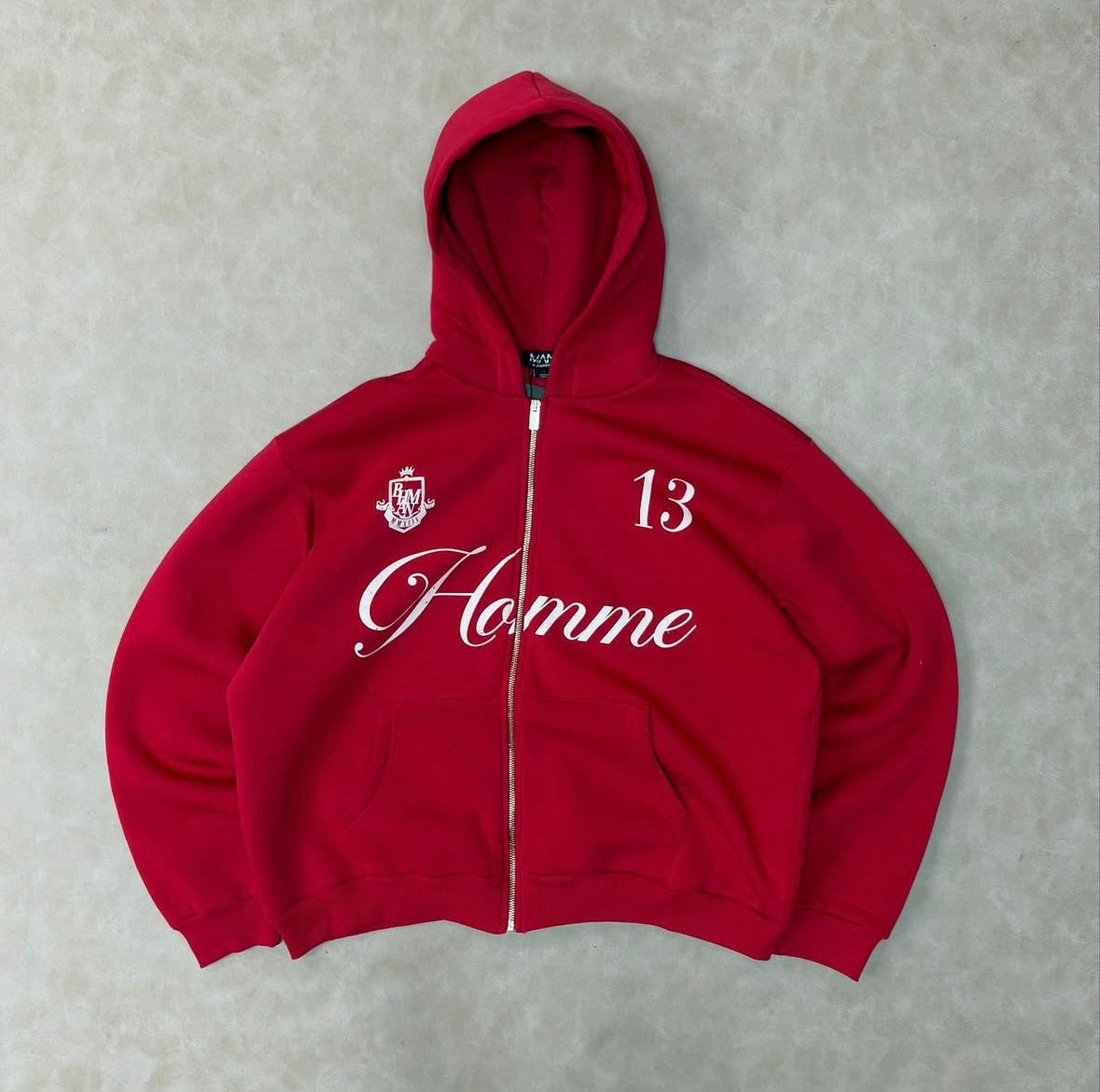 Oversized Boxy Homme 13 Zip Through
Extreme Wide Leg Tracksuit