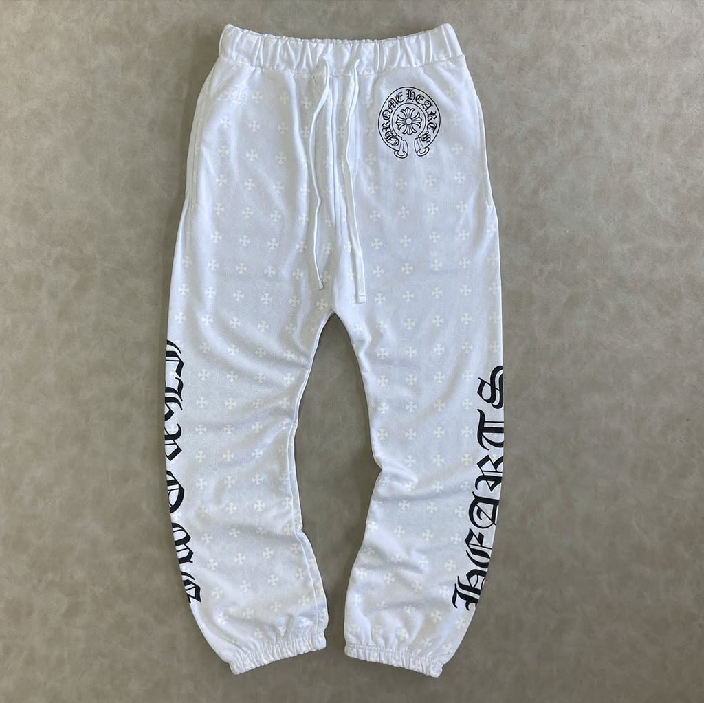 Chrome Hearts Plus Cross All Over Print Sweatpants