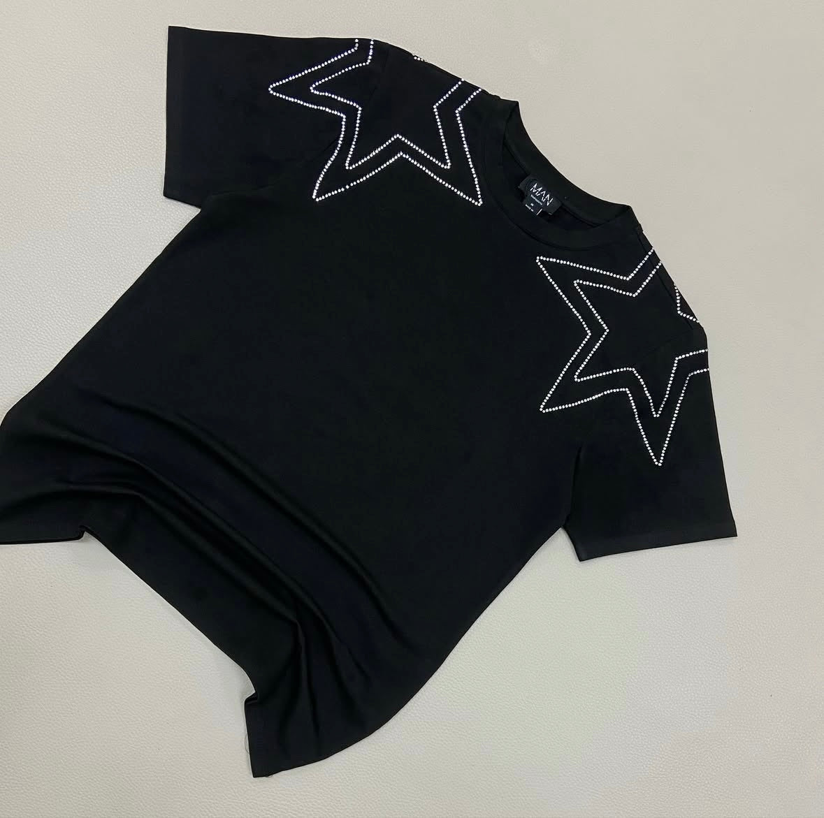 Heavyweight Rhinestone Star T-Shirt