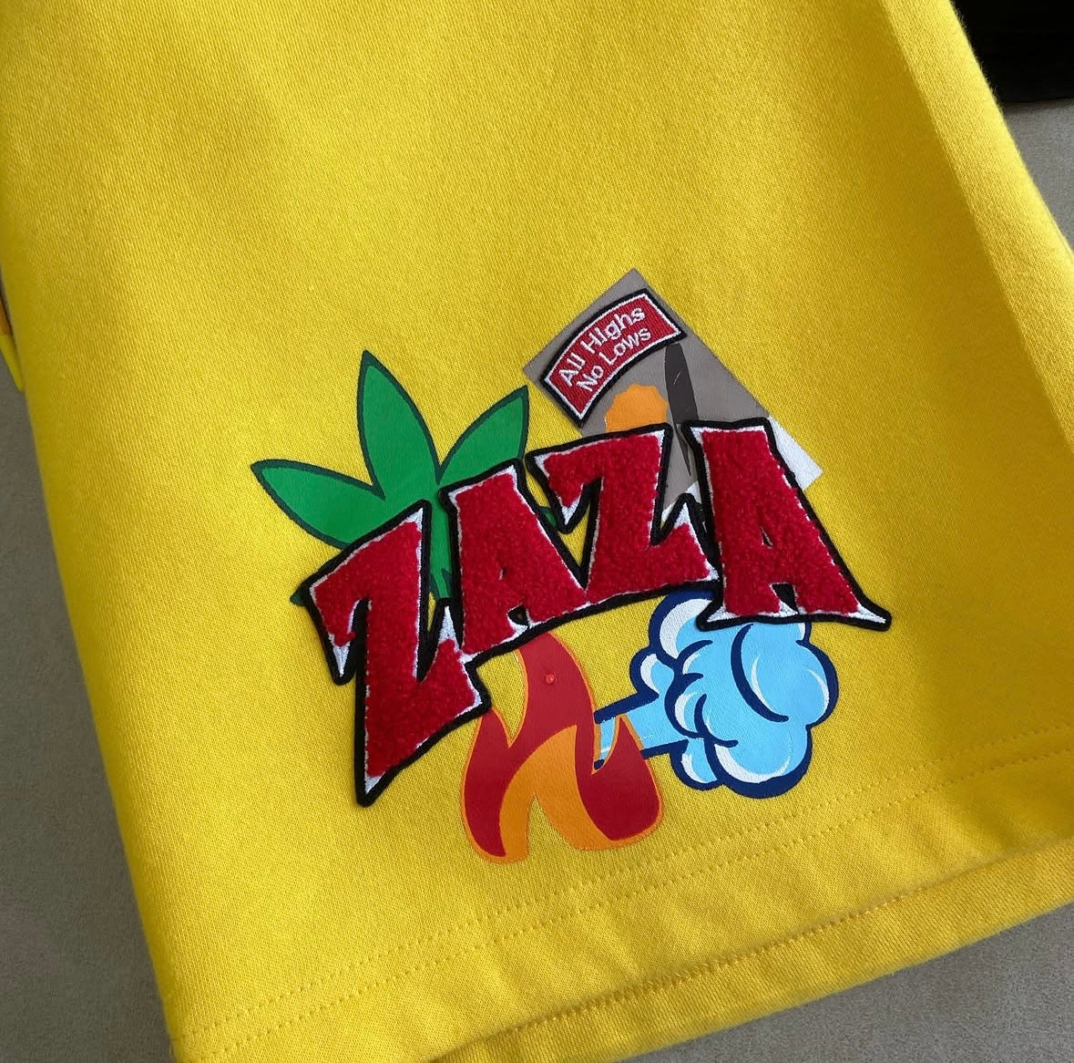 Black Set With Yellow ZAZA