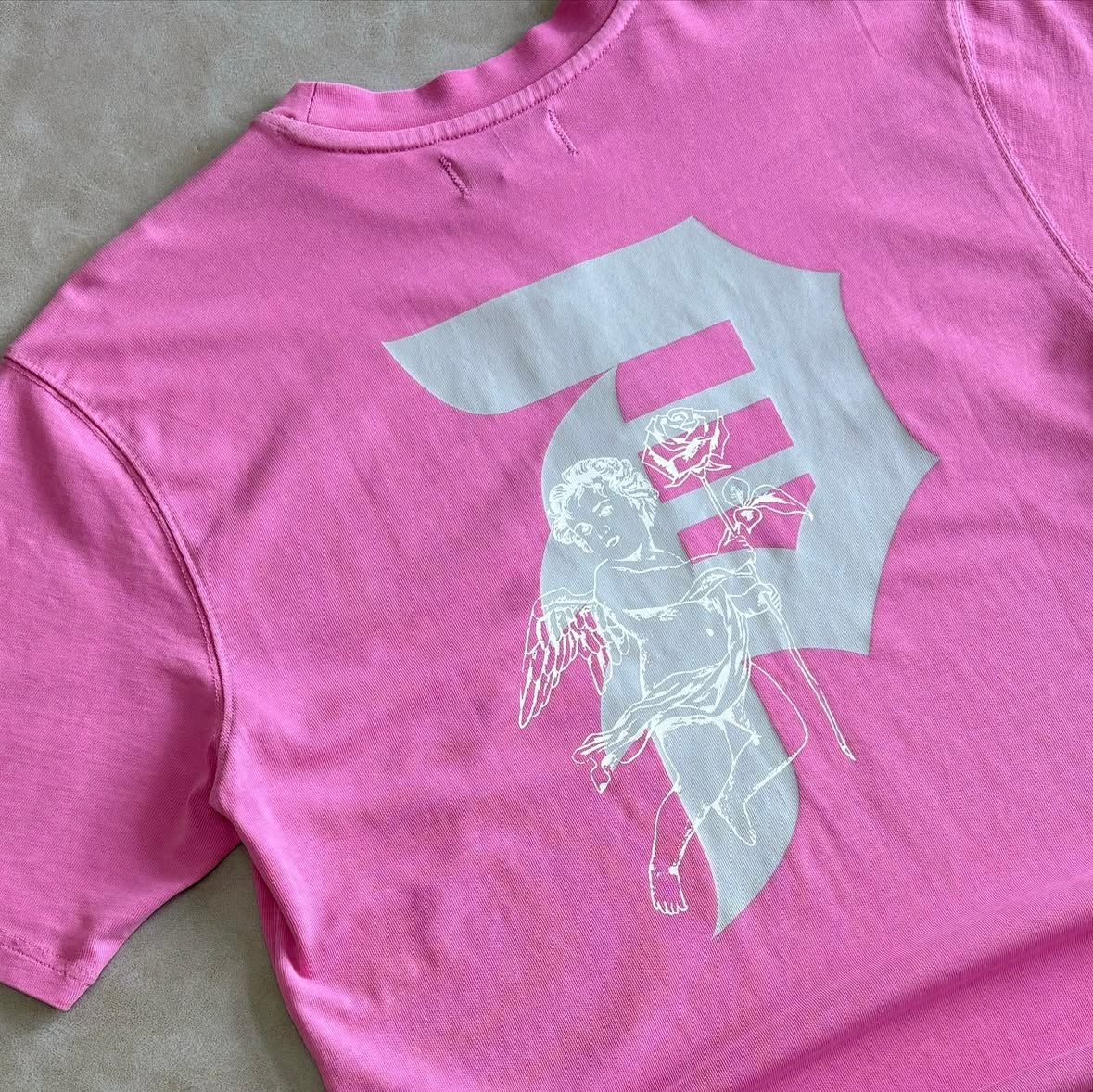 Primitive Angelo Pink Heavyweight T-Shirt